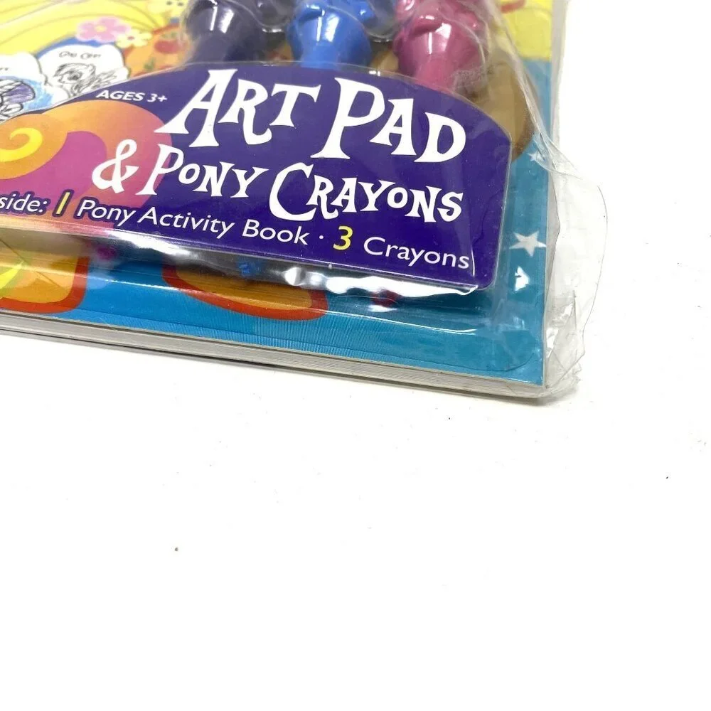 My Little Pony Artistic Studios 25 Page Art Pad 3 Pony Crayons Color Activities